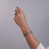 Sacred Geom | Matte Seafoam Hematite | Gunmetal | Octahedron Bracelet